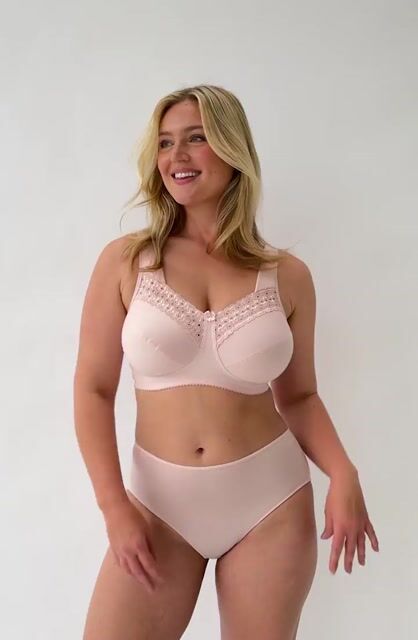 Soutien-gorge Minimiseur London Susa 8013 - Taille 90-120 B-G - Rose Poussière - Neuf Avec étiquettes